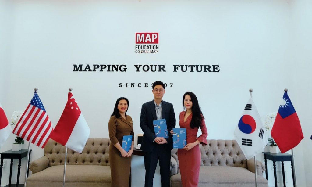 Du học MAP liên kết với nhiều trường uy tín tại Hàn Quốc