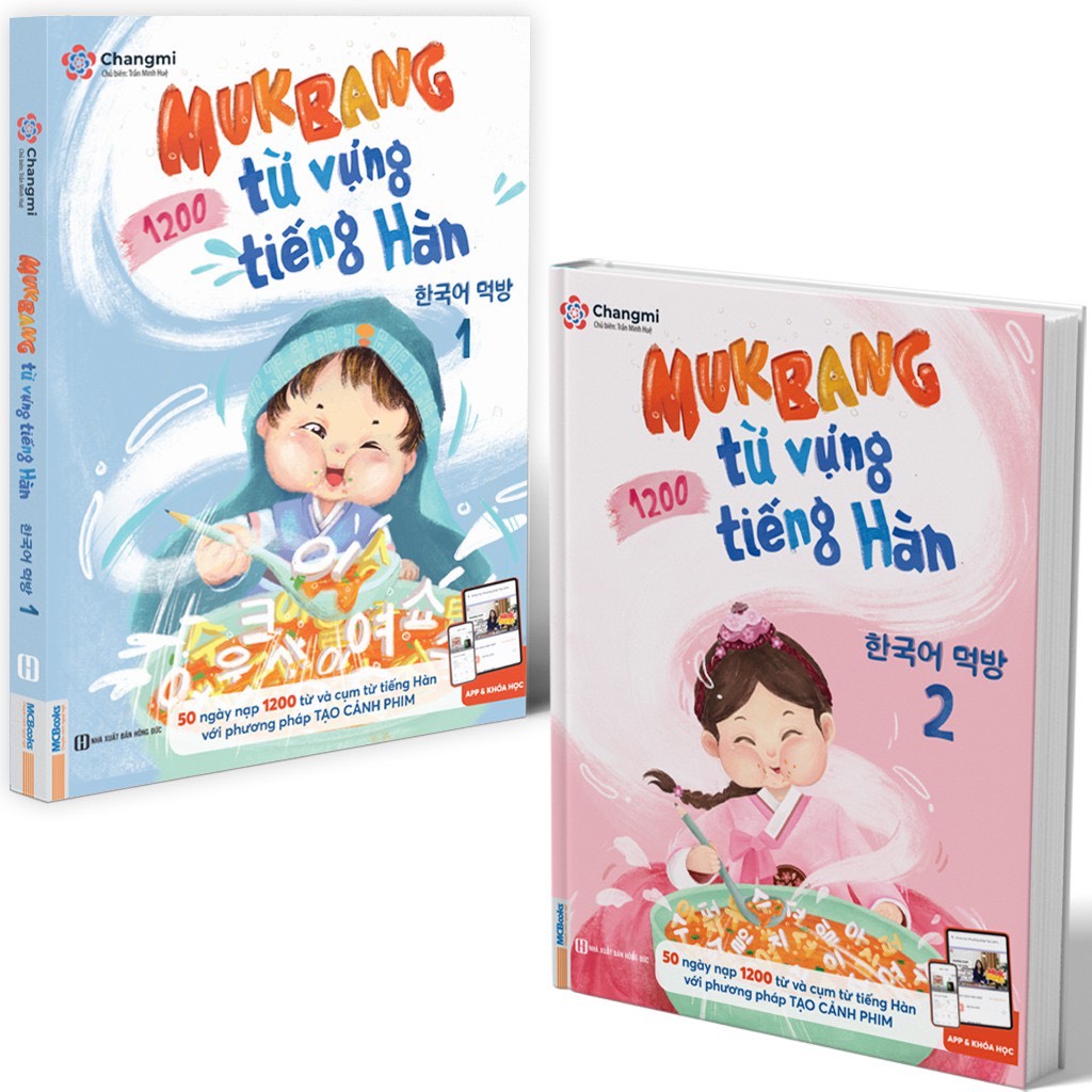 Sách Mukbang 1200 từ vựng tiếng Hàn