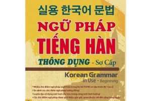 Review 3 sách ngữ pháp tiếng Hàn thông dụng sơ trung cao cấp thi Topik
