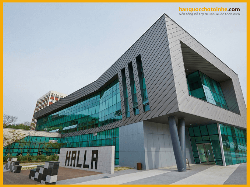 Cơ sở vật chất hiện đại bậc nhất tại Đại học Halla
