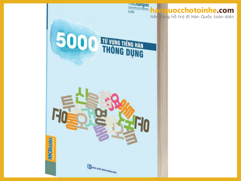 Sách 5000 từ vựng tiếng Hàn thông dụng