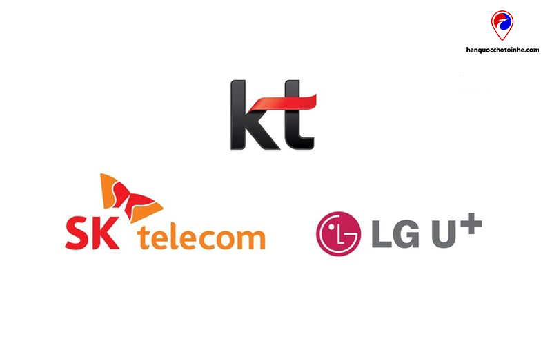 Hàn Quốc có 3 nhà mạng chính là SKT Telecom, KTF Telecom (Olleh), LG Telecom