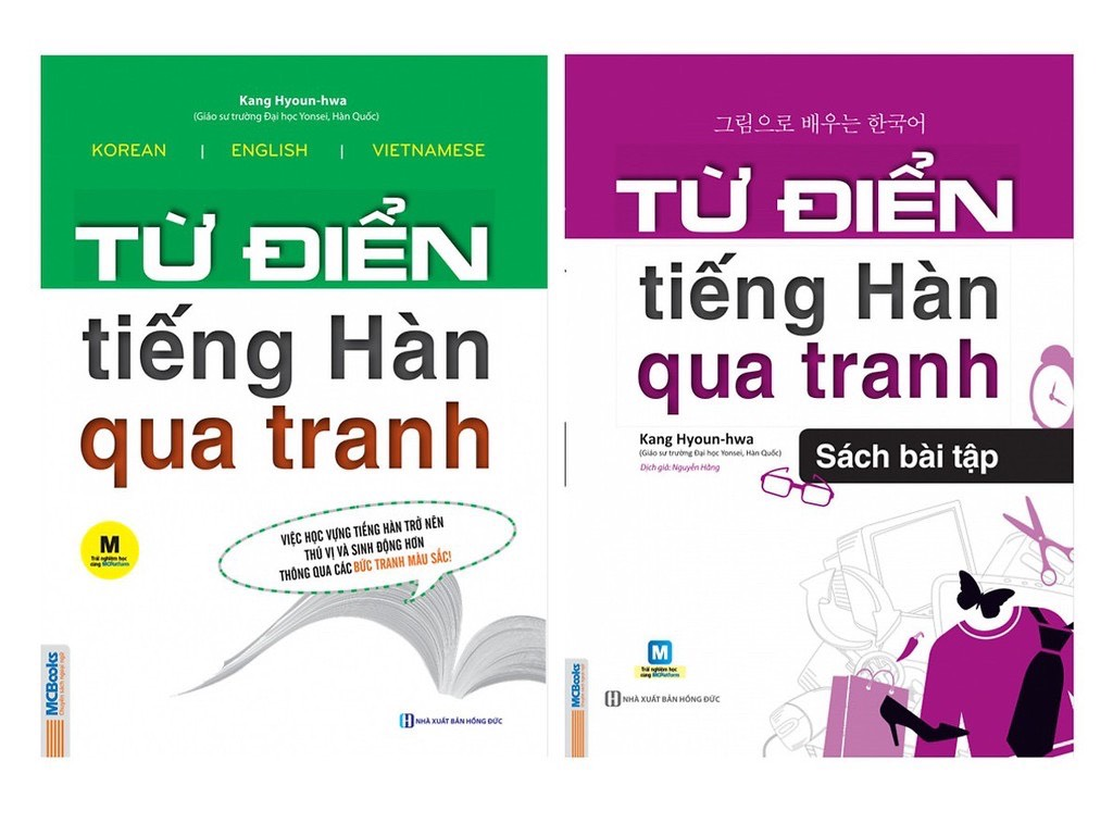 Sách từ điển tiếng Hàn qua tranh