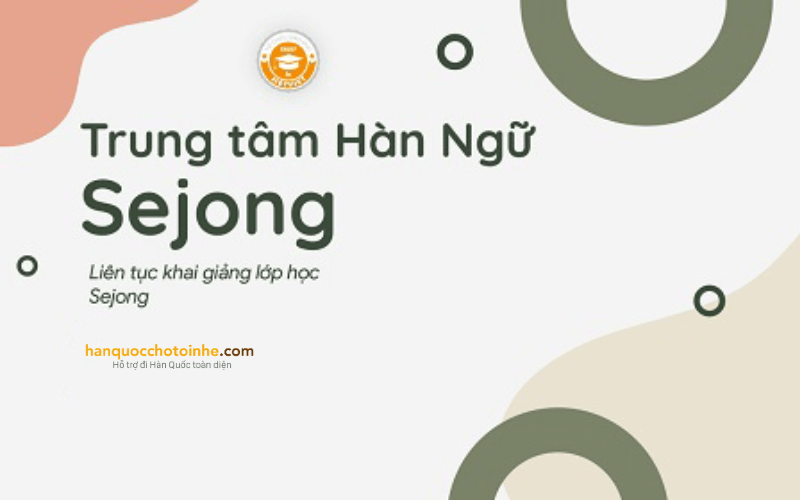 Khóa học tại trung tâm Hàn ngữ Sejong