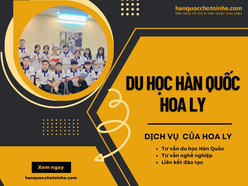 Du học Hàn Quốc Hoa Ly