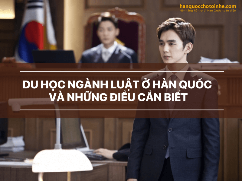 Du học ngành luật ở Hàn Quốc