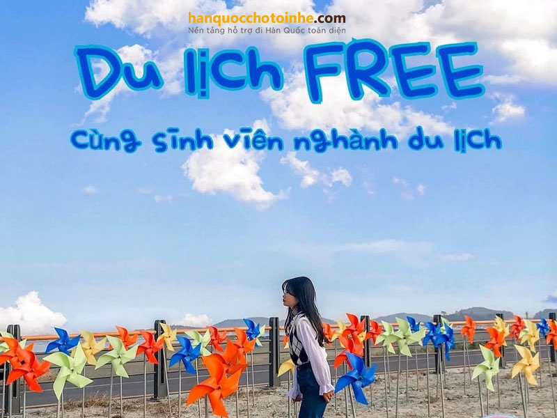 Du lịch free cùng sinh viên chuyên ngành du lịch